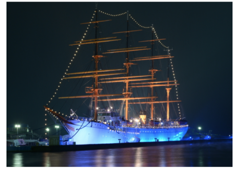 【大阪港開港150年記念事業】帆船EXPO【夜間ｲﾙﾐﾈｰｼｮﾝ】