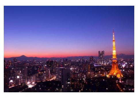【ご近所さん歓迎】東京都港区芝公園の東京タワーの中継
